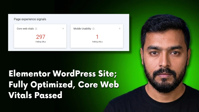 WordPress Speed Rescue Mobile PageSpeed 32 to 100