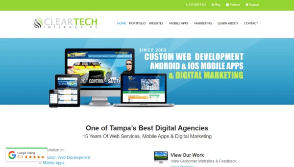 Cleart.com website screenshot