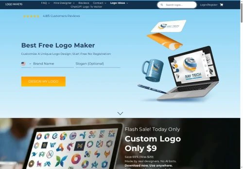 DesignFreeLogoOnline project screenshot