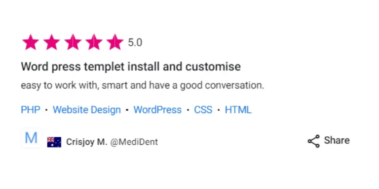 freelancer-Speed optimization review