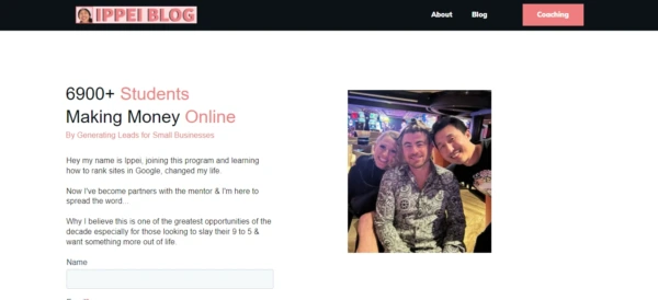 Ippei.com website screenshot