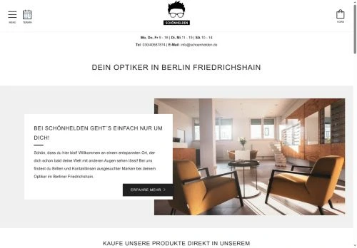 Schoenhelden project screenshot