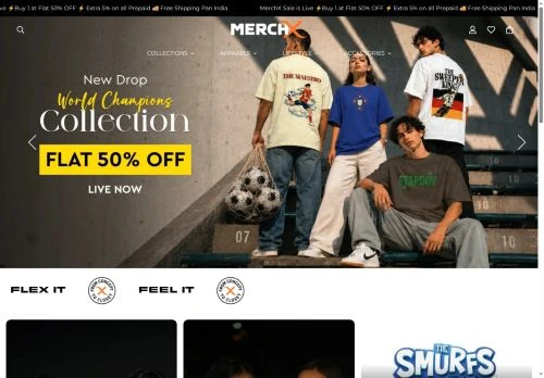 ShopMerchX project screenshot