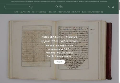 Sufi Magic project screenshot
